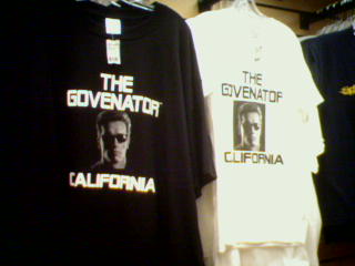 governator t shirt